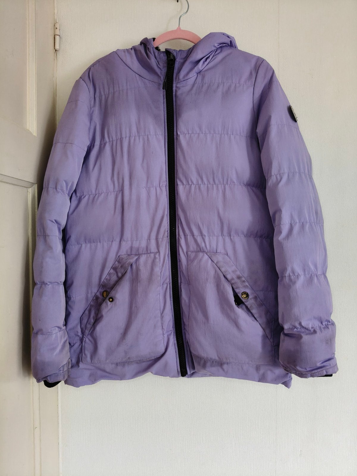 Cars Jeans winterjas lila maat 18/188, Cars Jeans, Ophalen of Verzenden, Gedragen, Paars