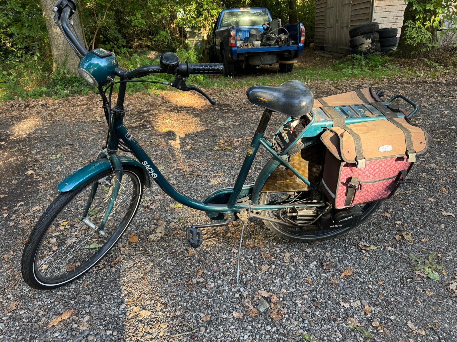 Sachs Saxonette Classic snorfiets met E-start, Fietsen en Brommers, Ophalen, Gebruikt, Maximaal 25 km/u