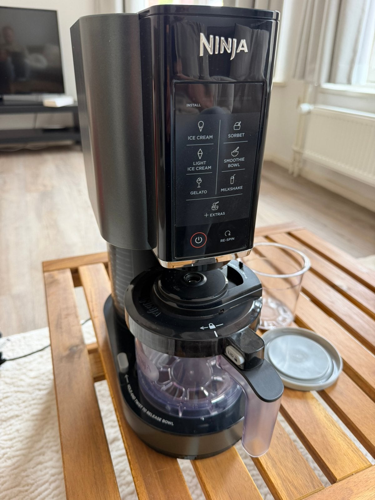 Ninja ijsmachine, Ophalen of Verzenden, Zo goed als nieuw
