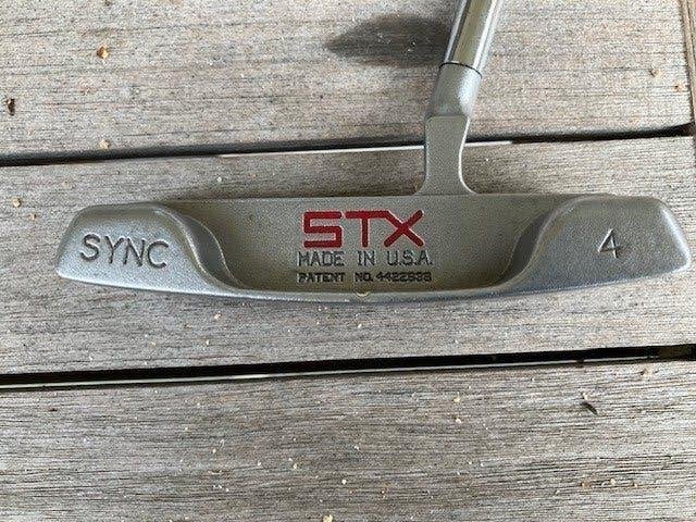 Linkshandige putter      van STX STX   sync 4        34 inch, Sport en Fitness, Golf, Ophalen of Verzenden, Gebruikt, Club