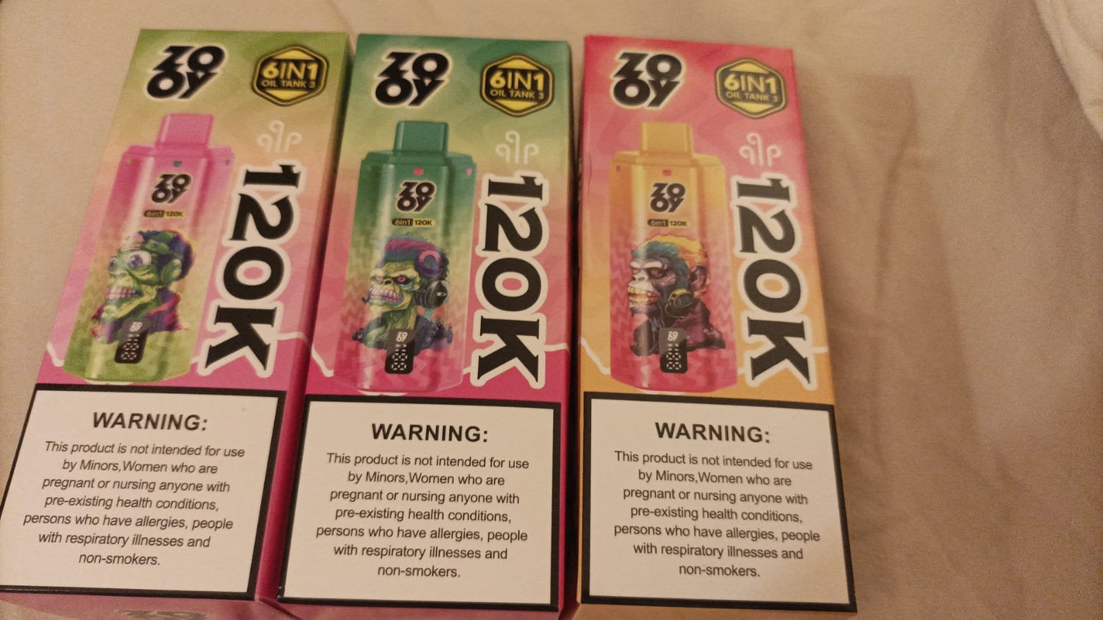 Vape 120, Tickets en Kaartjes