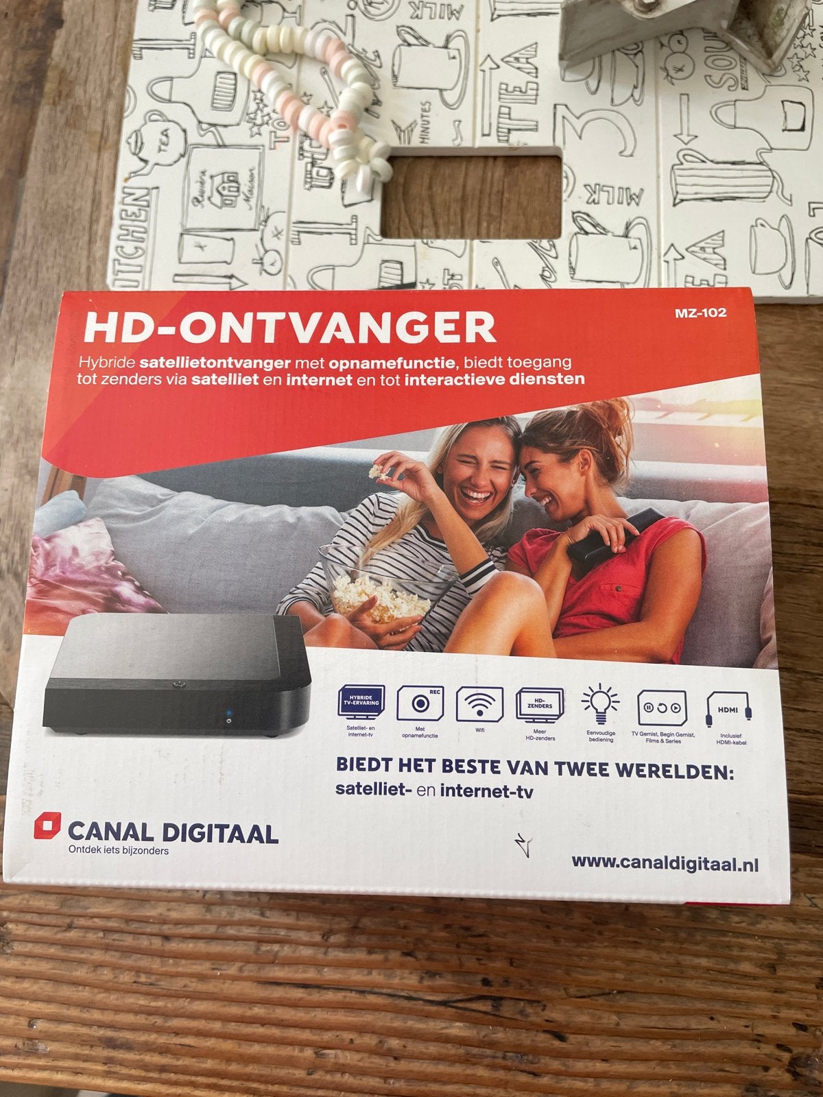 Canal Digitaal HD-ontvanger MZ-102 met opnamefunctie, Ophalen of Verzenden, Nieuw, Decoder