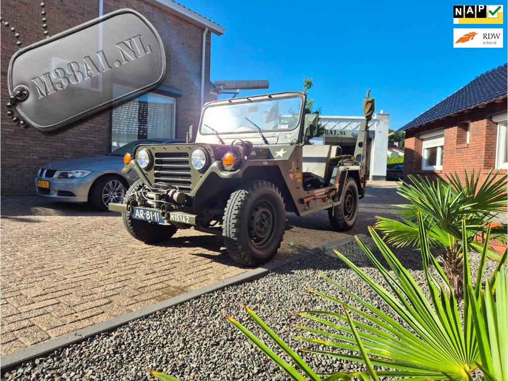 Ford USA MUTT M151A2 1968 4x4 terreinwagen, Trekhaak, Origineel Nederlands, Vierwielaandrijving, SUV of Terreinwagen