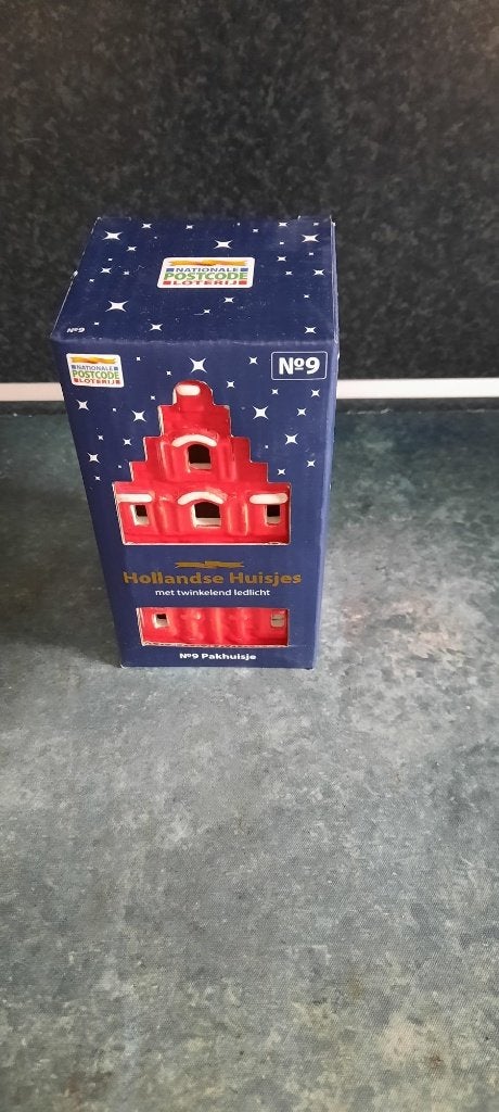 postcode kersthuisjes nrs. 1-4 en 9, Diversen, Kerst, Ophalen of Verzenden, Nieuw