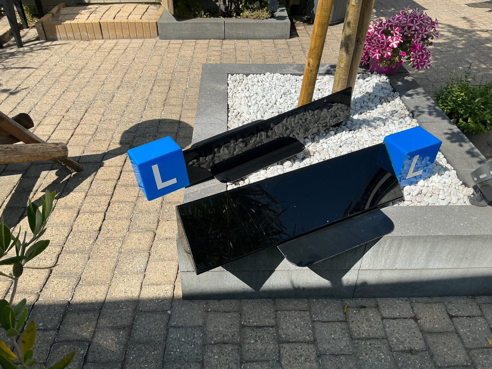 2 dakborden voor lesauto, Auto diversen, Auto-accessoires, Ophalen, Gebruikt