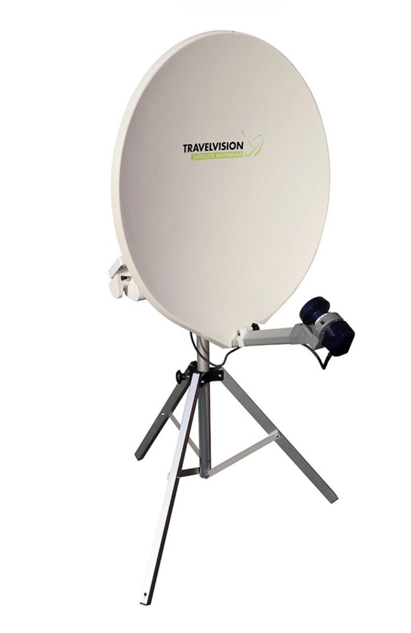 Travel Vision R7 Volautomatische Schotel 65cm Single Pro, Audio, Tv en Foto, Schotelantennes, Zo goed als nieuw, Ophalen