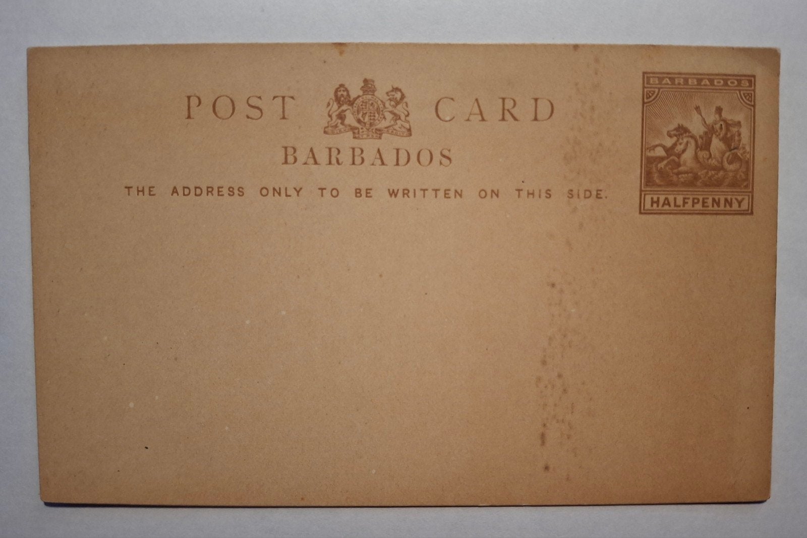 Engelse kolonie Barbados postcard onbeschreven, Verzenden, Zo goed als nieuw