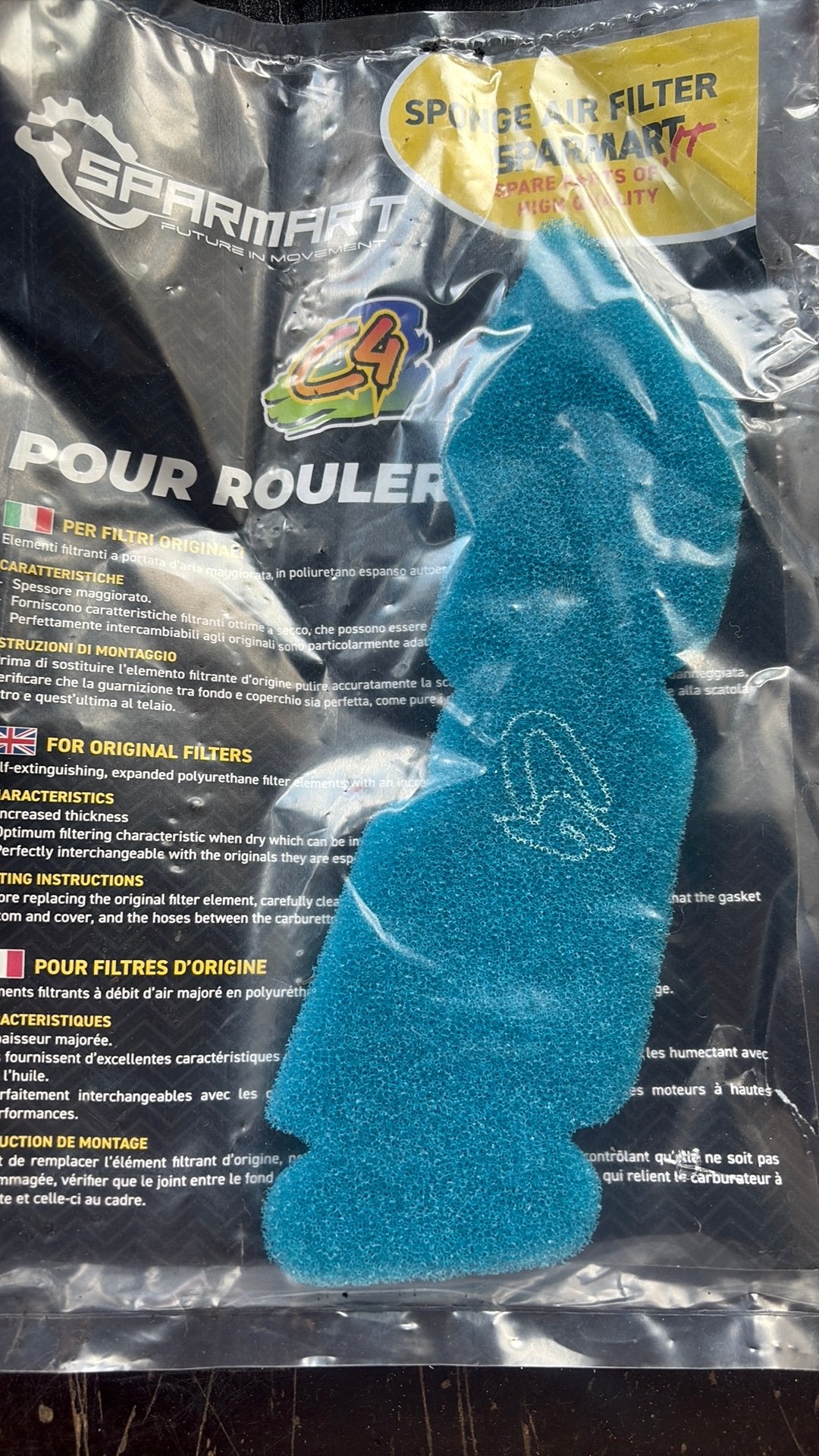 Luchfilter voor runner,NRG,MC3, Ophalen of Verzenden, Zo goed als nieuw
