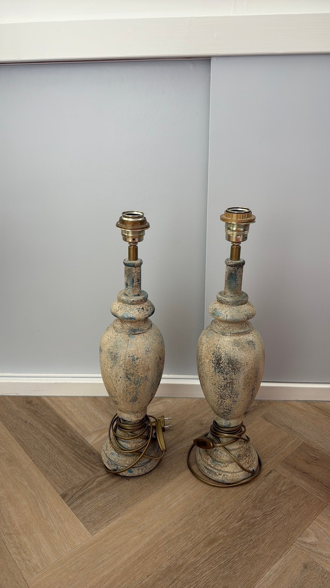 2 x tafel lamp, Huis en Inrichting, Lampen | Tafellampen, Ophalen, Zo goed als nieuw