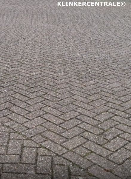 ROOIKORTING 375m2  heide-grijs betonklinkers bkk bss, Tuin en Terras, Tegels en Klinkers, Gebruikt, Klinkers, Beton, 10 m² of meer