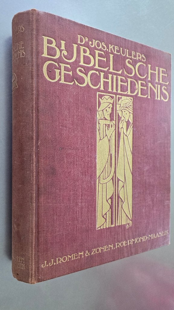 Fraai exemplaar van Bijbelsche Geschiedenis Dr. Jos. Keulers, Ophalen, Jos Keulers