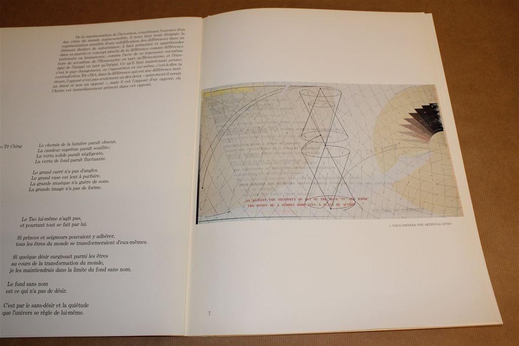 Kunstuitgave Derrière Le Miroir. Arakawa. Zeldzaam. 1977., Ophalen of Verzenden, Gelezen