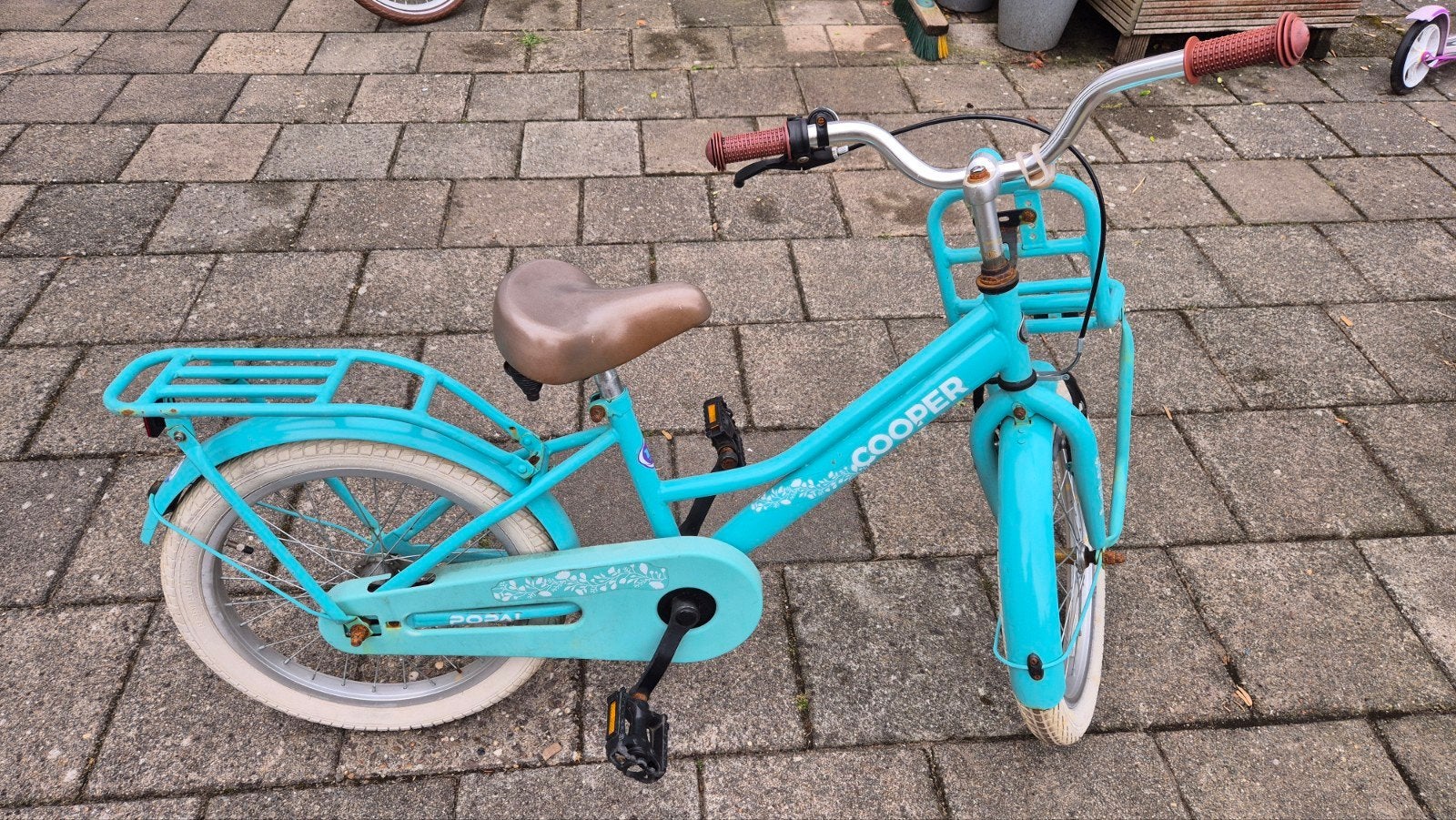 Cooper kinderfiets 18 inch, Ophalen, Velgrem, Cooper, 16 tot 20 inch