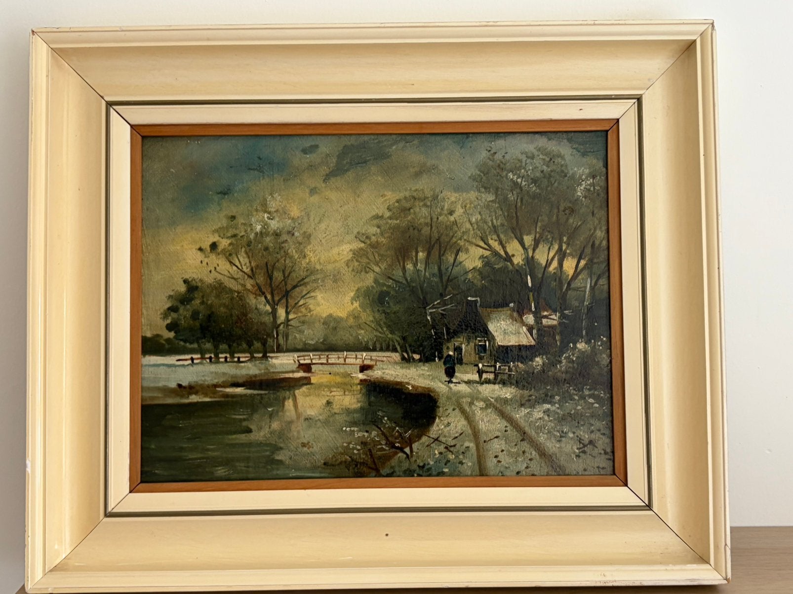 Mooi oud schilderij, Ophalen of Verzenden
