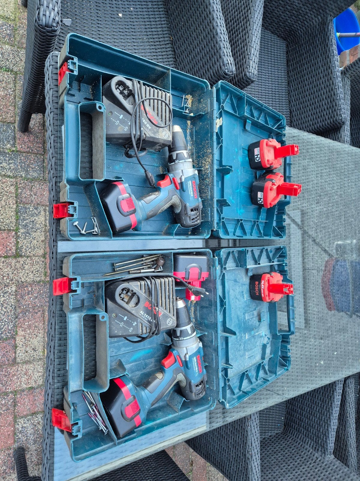 Bosch Professional GSR 14.4 VE-2 accuboormachines, Ophalen of Verzenden, Gebruikt, Boor- en Schroefmachine, Variabele snelheid