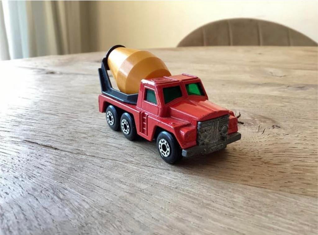 Matchbox Cement Truck No. 13 – Superfast – Engeland, Ophalen of Verzenden, Gebruikt, Bus of Vrachtwagen
