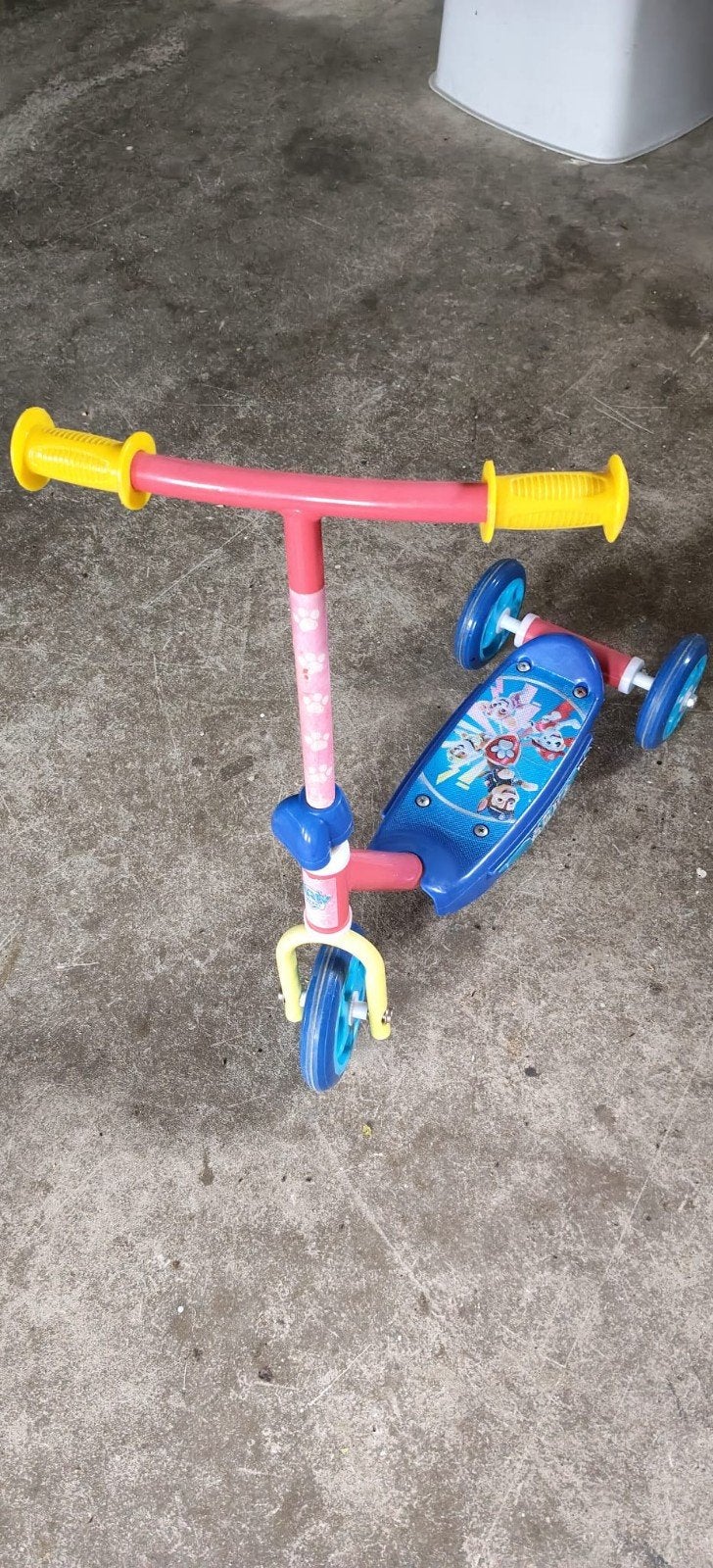 paw patrol stepje, Ophalen, Gewone step