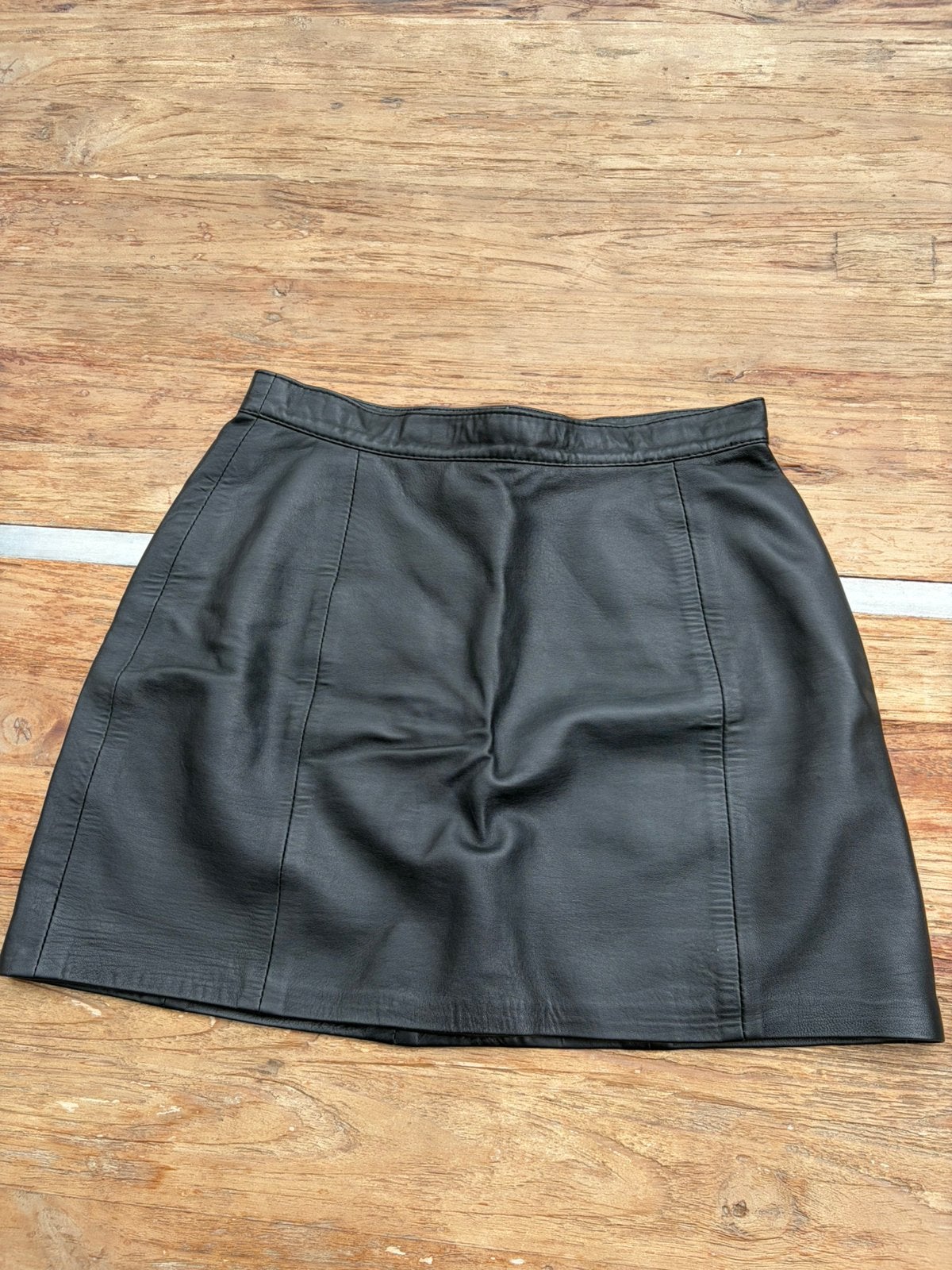 ARMA Zwart Echt Leren Mini Rok Maat 38, Kleding | Dames, Rokken, Maat 38/40 (M), Zwart, Ophalen of Verzenden, Zo goed als nieuw
