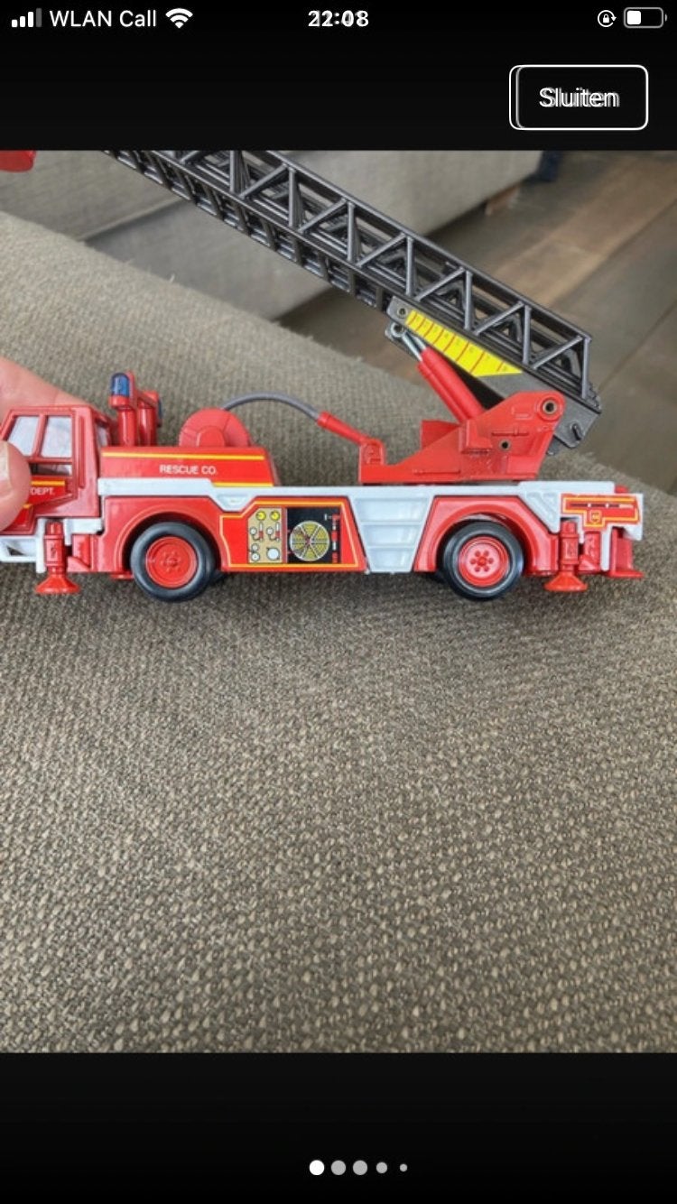 Joal diecast faun ladder 1:50, Ophalen of Verzenden, Zo goed als nieuw, Bus of Vrachtwagen, Overige merken