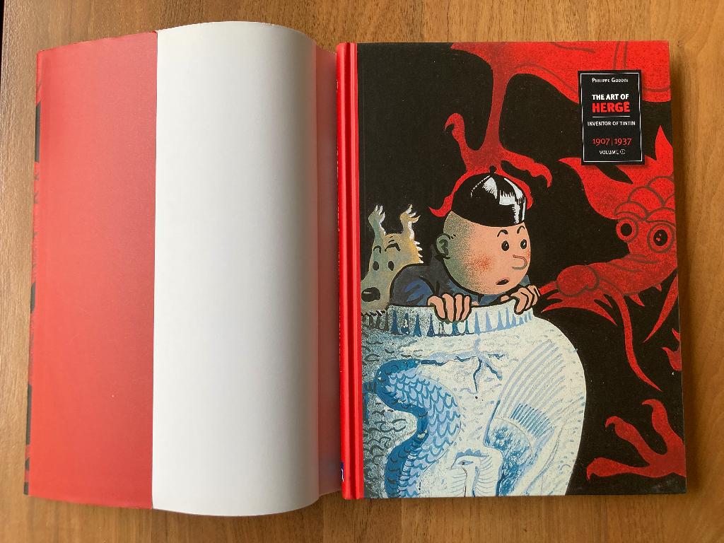 Kuifje *The Art of Hergé – Volume 1* door Philippe Goddin, Boeken, Eén stripboek, Ophalen of Verzenden, Zo goed als nieuw, Philippe Goddin