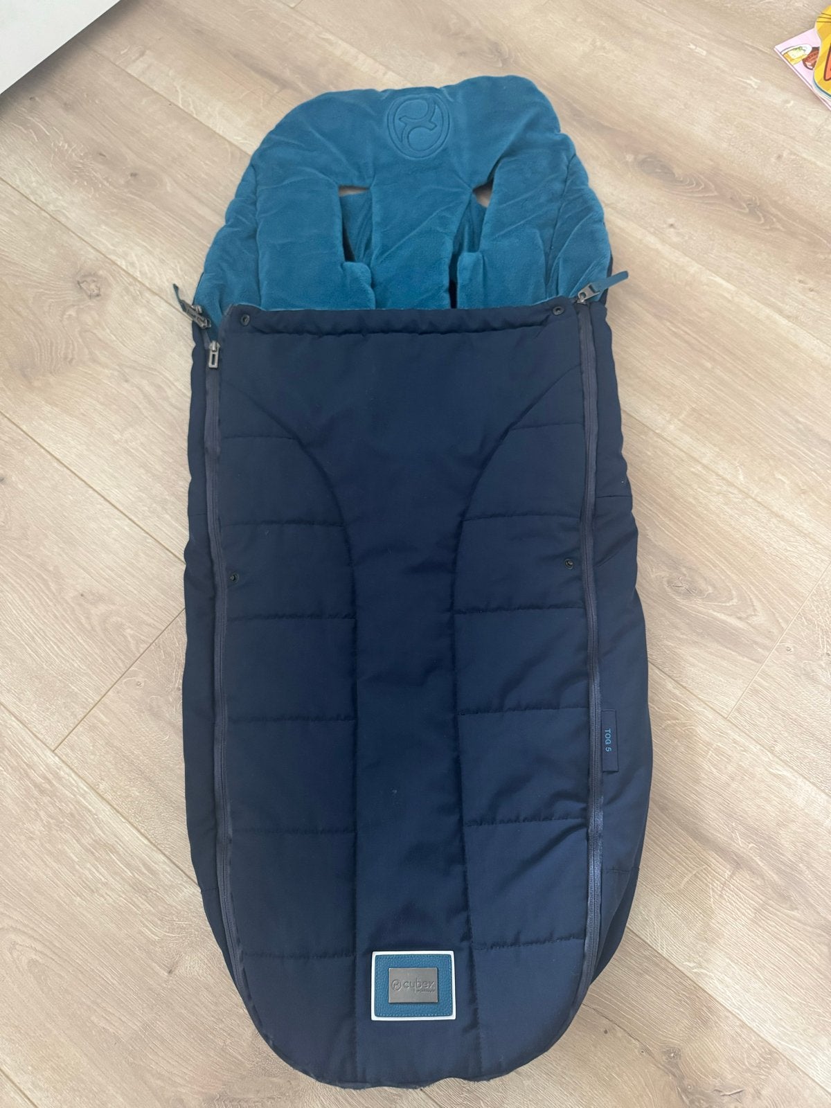 Cybex Platinum Voetenzak TOG 5 - Donkerblauw, Ophalen of Verzenden, Zo goed als nieuw, Overige merken