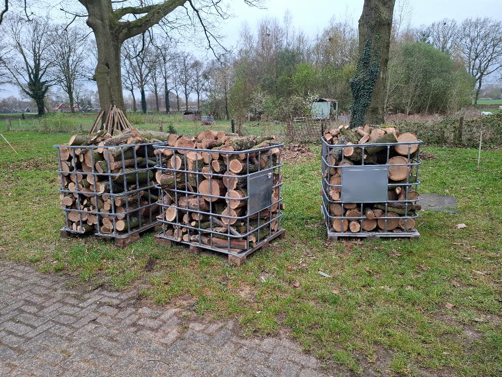 Brandhout, Tuin en Terras, Haardhout, Minder dan 3 m³, Ophalen, Eikenhout, Blokken