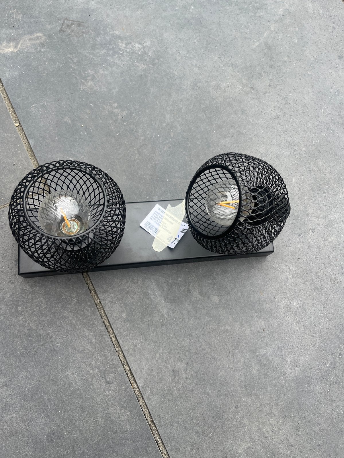 Lucide Maren wandspot zwart 2x E14 draaibaar en kantelbaar, Zwart, E14 (klein), Nieuw, Ophalen of Verzenden