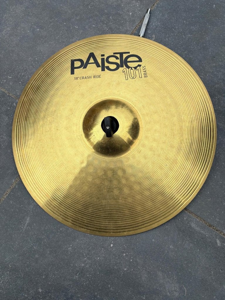 Paiste 101 18 inch Crash Ride, Ophalen, Zo goed als nieuw, Overige merken