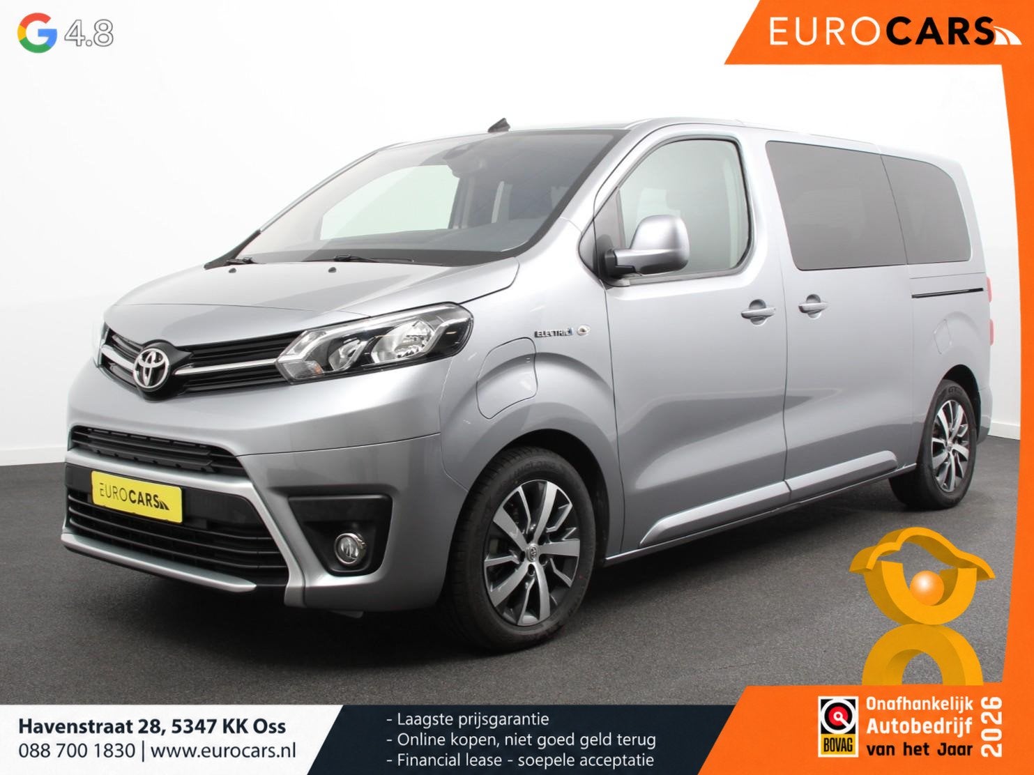 Toyota PROACE Electric Verso Luxury L2 8persoons PERSONENBUS, Auto's, 330 km, Gebruikt, Overige carrosserieën, ProAce