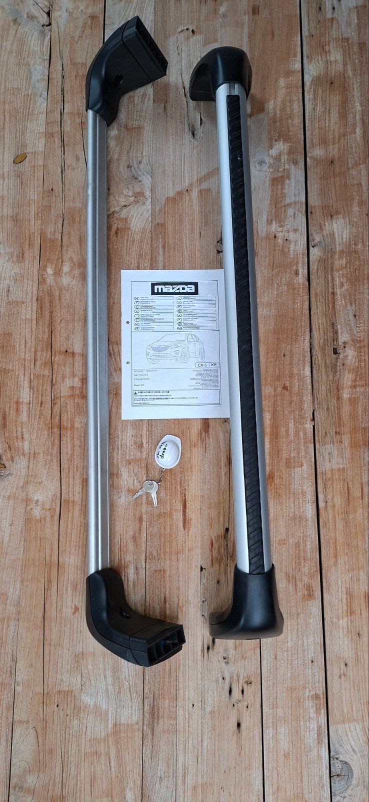 Mazda CX-5 dakdragers (origineel), Auto diversen, Ophalen of Verzenden, Zo goed als nieuw
