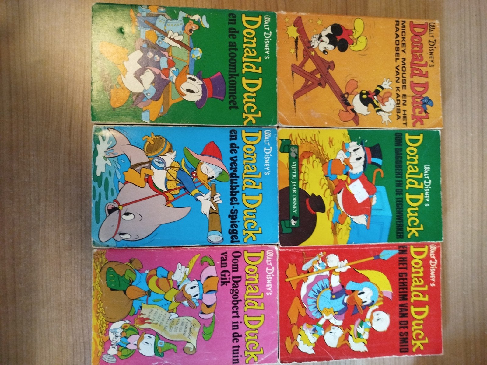 Donald Duck pockets 1e serie jaren 70 * losse verkoop*, Gelezen, Europa, Ophalen of Verzenden, Meerdere comics