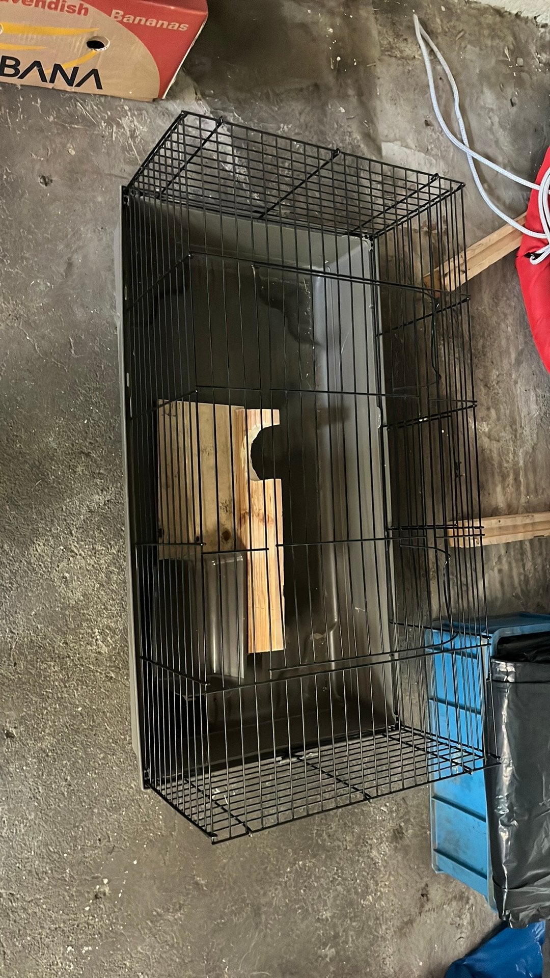 Konijnen/ hamster kooi, Dieren en Toebehoren, Knaagdieren en Konijnen | Hokken en Kooien, Kooi, Minder dan 75 cm, Zo goed als nieuw