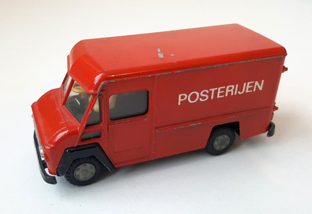 Lion Car nr 49 Commer bestelwagen 1:50, Ophalen of Verzenden, Gebruikt, Bus of Vrachtwagen, Lion Toys