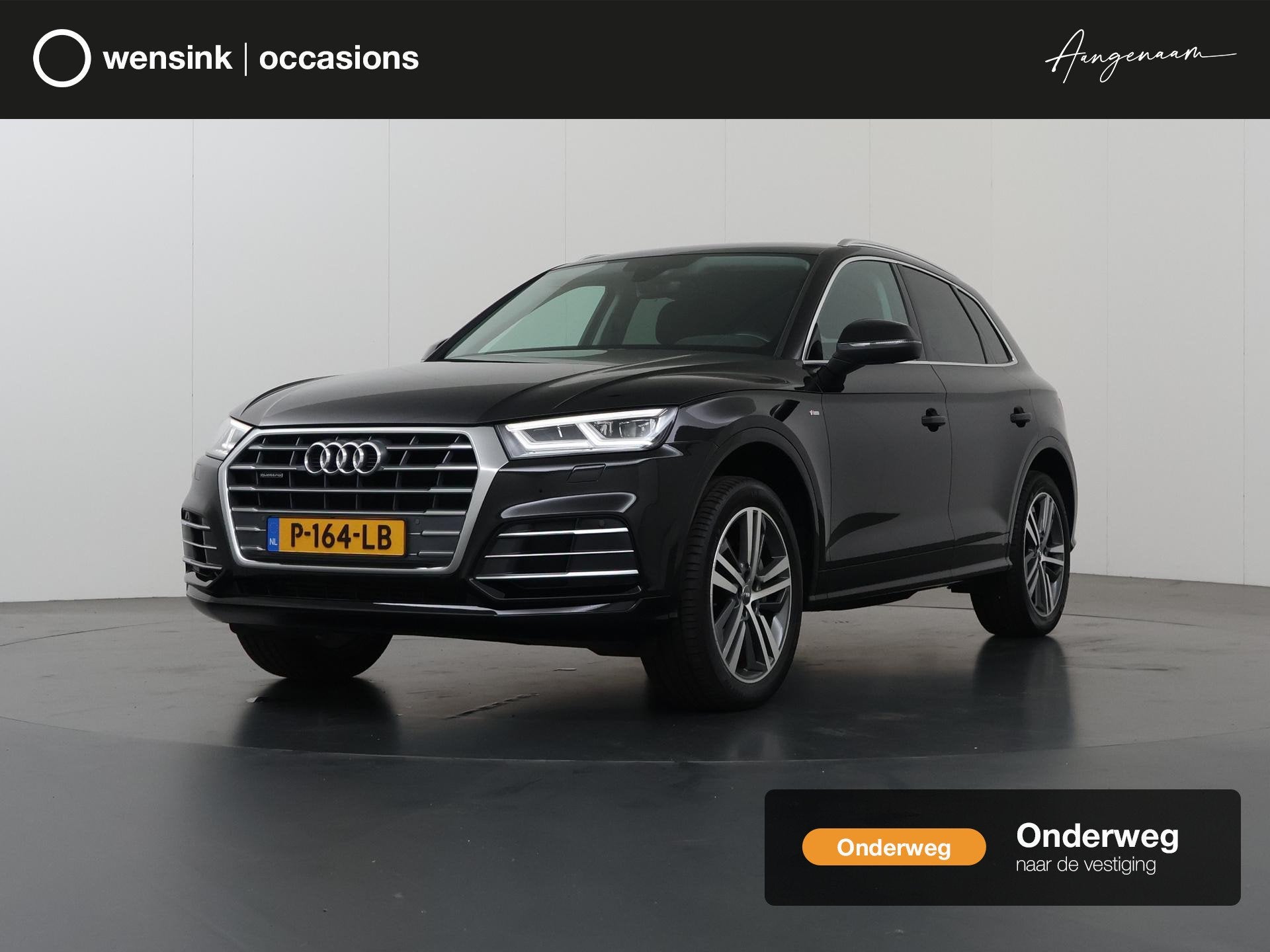 Audi Q5 2.0 TFSI quattro Launch Edition 250PK | S-Line Exter, Auto's, Automaat, Dealer onderhouden, Stof, Gebruikt