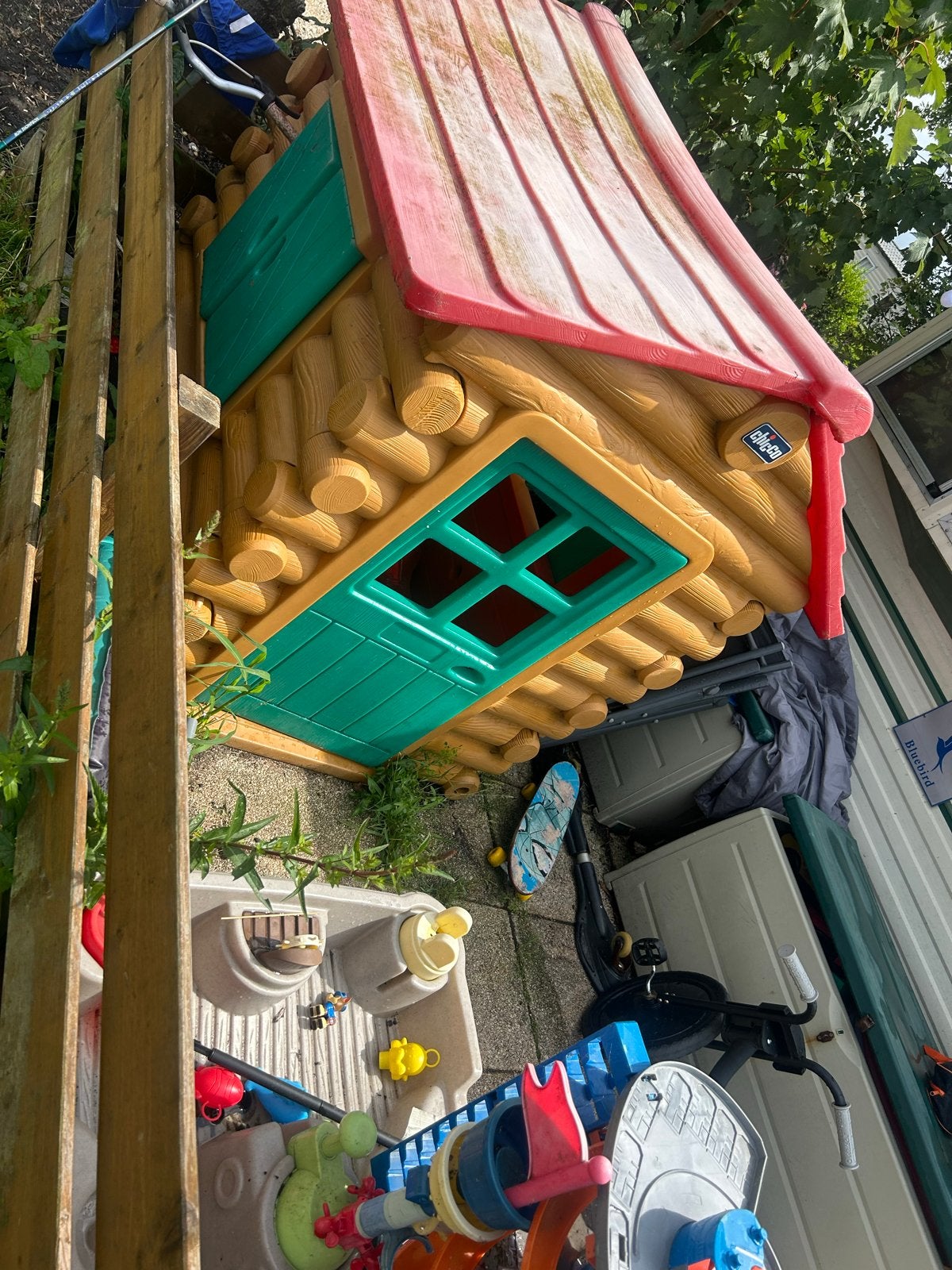 Chicco Speelhuisje - Kunststof Blokhut voor Kinderen, Kinderen en Baby's, Speelgoed | Buiten | Speelhuisjes, Ophalen, Gebruikt
