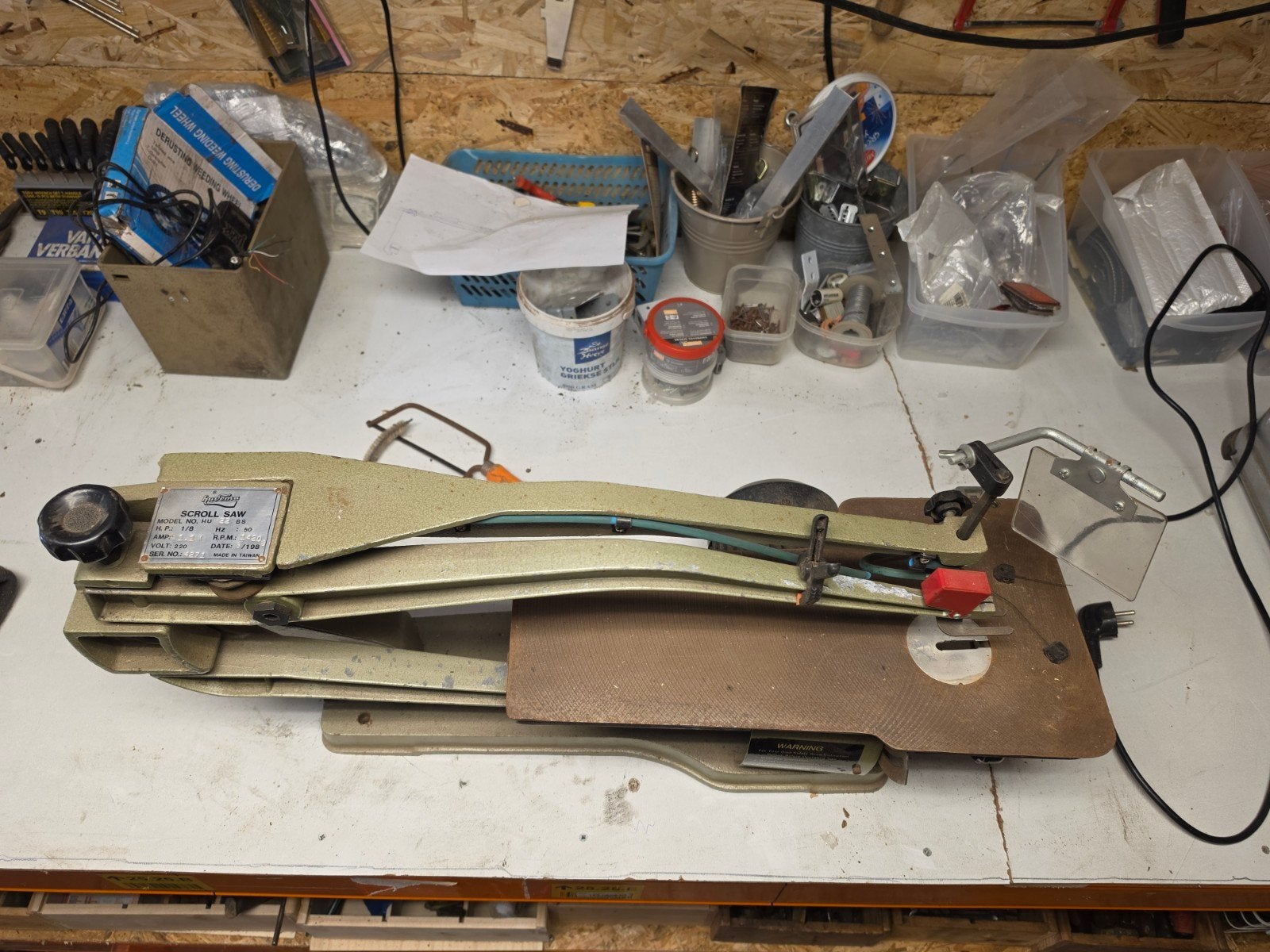 Huvema Precisie Figuurzaagmachine, Ophalen, Minder dan 30 mm, Gebruikt, Huvema