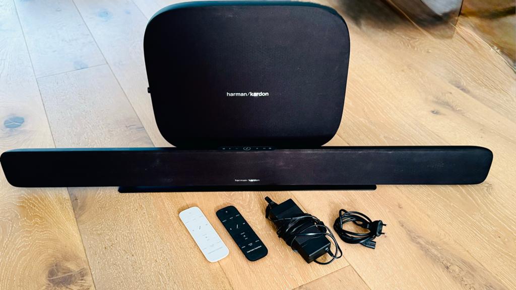 Harman Kardon Omni+  Soundbar met Draadloze Subwoofer, Ophalen of Verzenden, Bluetooth, Zo goed als nieuw