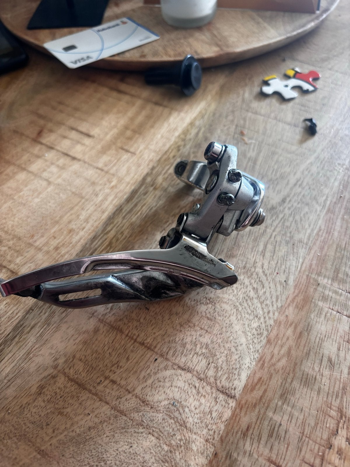 Shimano FD-2303 Triple Derailleur - Goede Staat, Ophalen of Verzenden, Gebruikt, Racefiets, Derailleur of Ketting