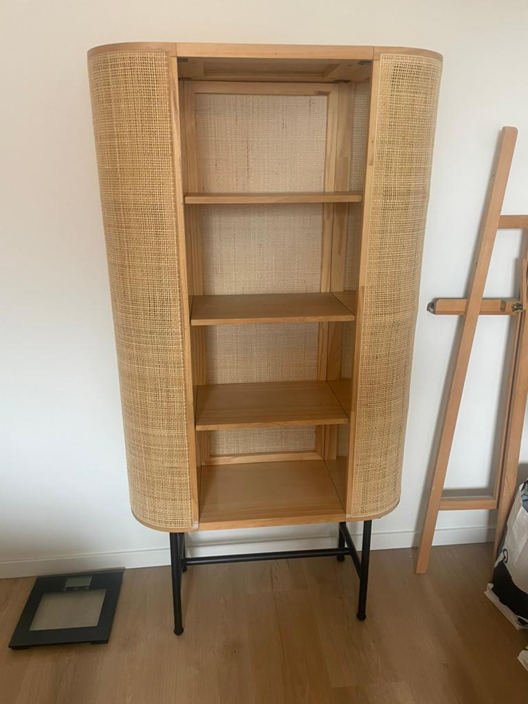 Rotan kast Karwei, Ophalen, Gebruikt, 50 tot 100 cm, Minder dan 100 cm