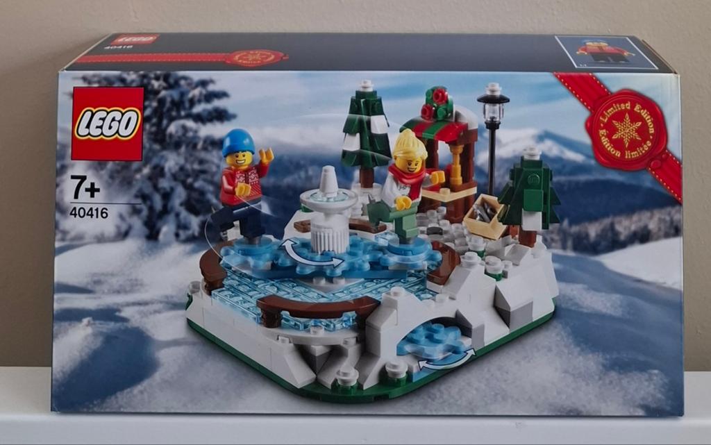 LEGO 40416 Winter Schaatsbaan - Nieuw en Ongeopend, Inclusief minifiguren, Overige thema's, Lego, Nieuw