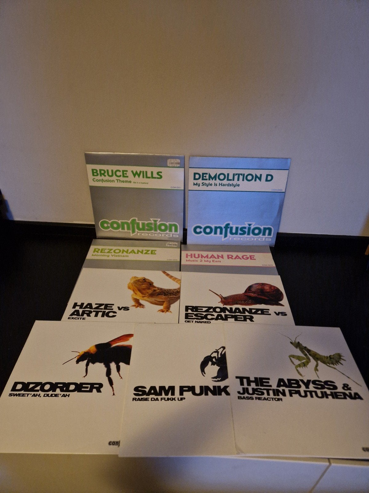 Confusion Hardstyle trance vinyl. Collect LP Hardcore gabber, Ophalen of Verzenden, Zo goed als nieuw