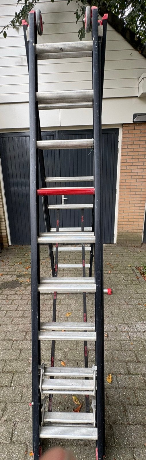 Altrex Mounter Reformladder 3x9 treden, Ophalen, Gebruikt, Ladder, Opvouwbaar of Inschuifbaar