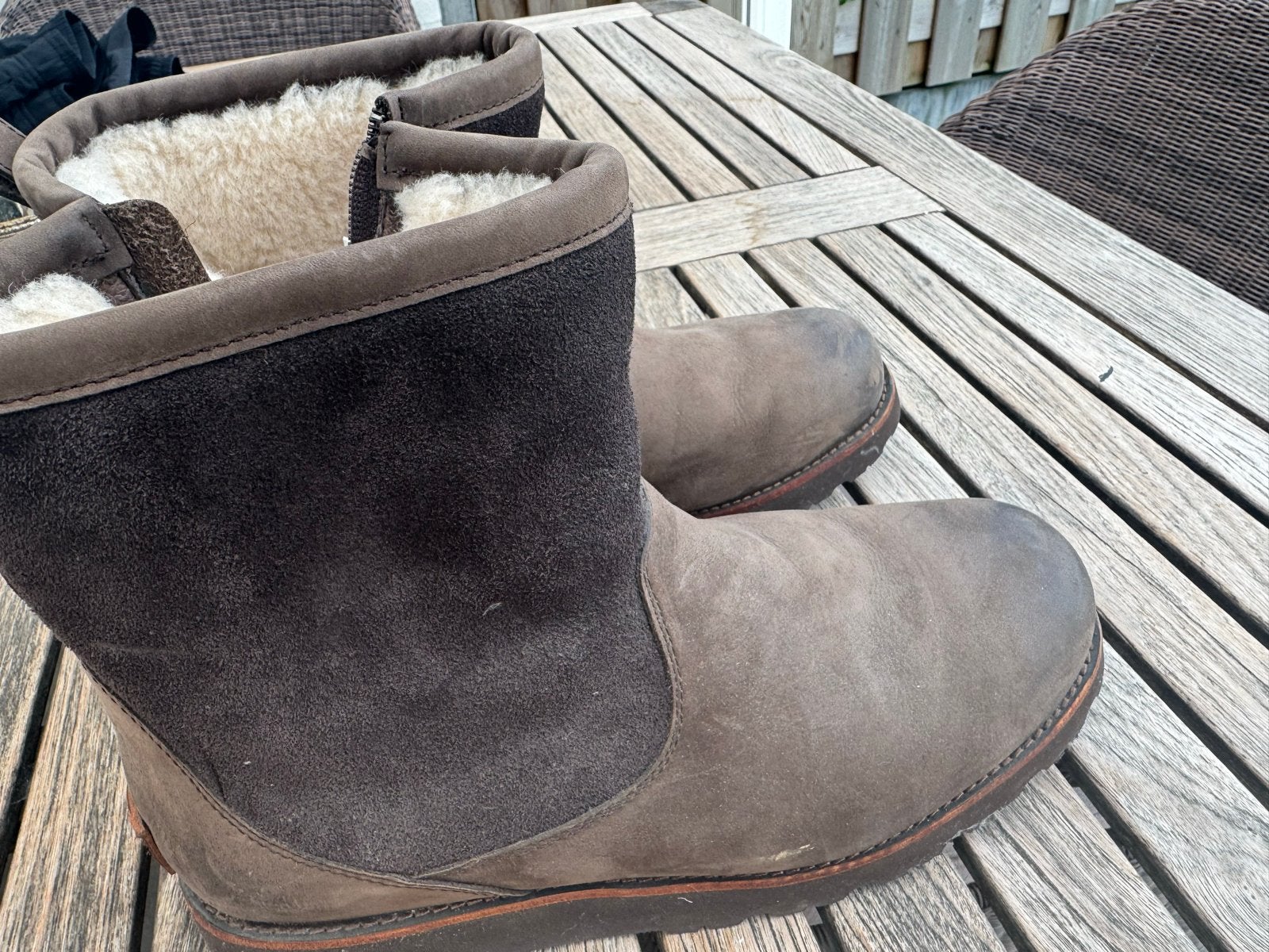 Ugg Boots Maat 44 - Bruin, gevoerd, Ophalen of Verzenden, Gedragen, Bruin, Boots