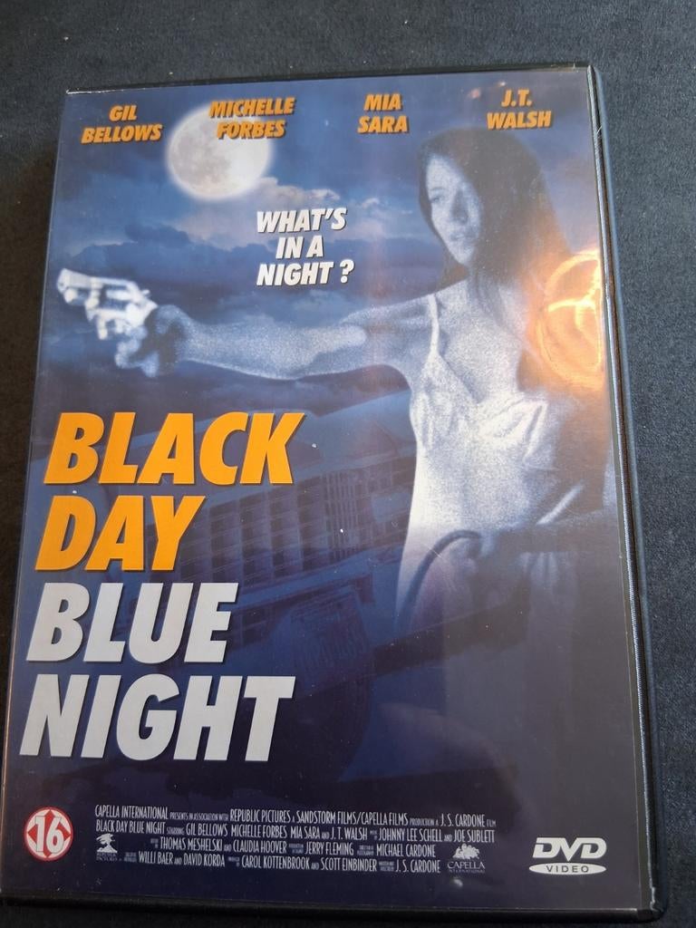Black Day Blue Night DVD - Actiethriller, Vanaf 16 jaar, Ophalen of Verzenden, Gebruikt, Actiethriller