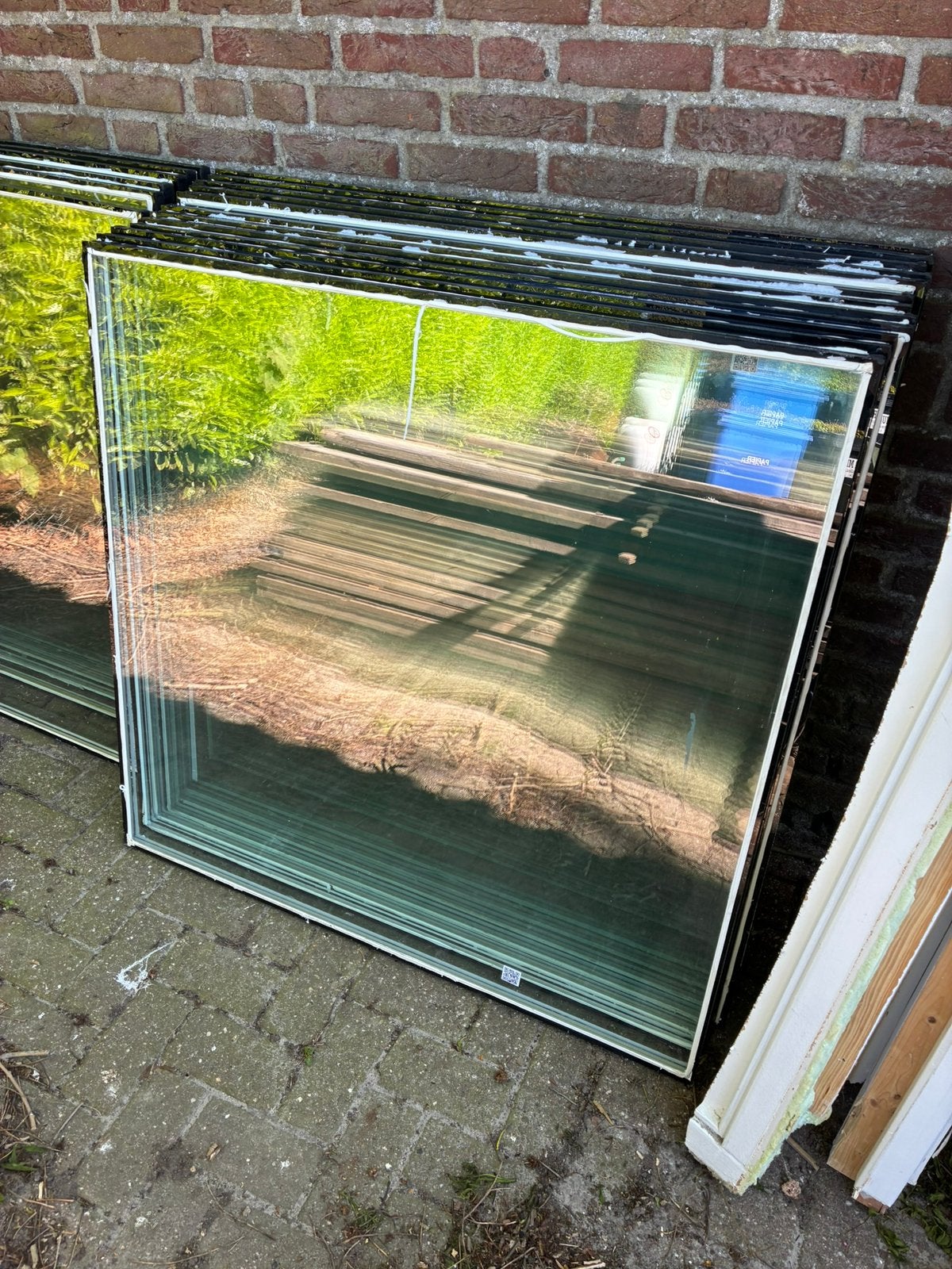 Partij ramen / ruiten dubbelglas moet snel weg, Ophalen, Gevelraam of Ruit, 80 tot 120 cm, 80 tot 120 cm
