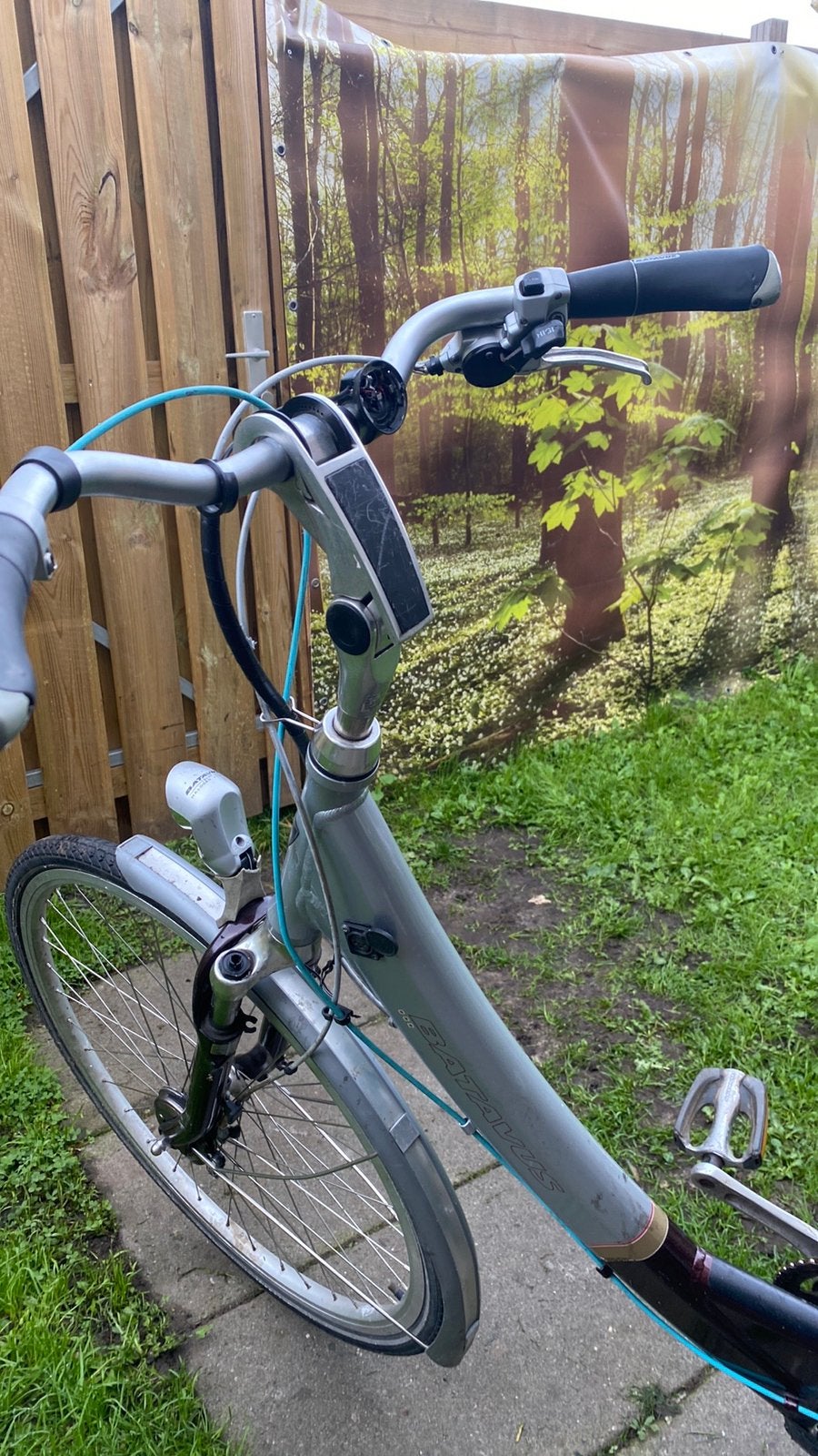 Batavus 28 inch voorwiel met goede motor, Ophalen of Verzenden, Frame