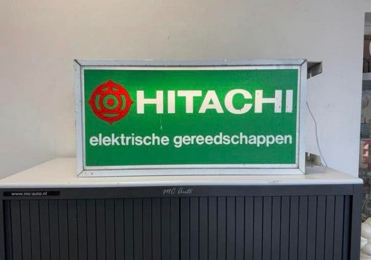 Vintage Hitachi Lichtbak - Elektrische Gereedschappen, Ophalen, Gebruikt, ., Lichtbak of (neon) lamp