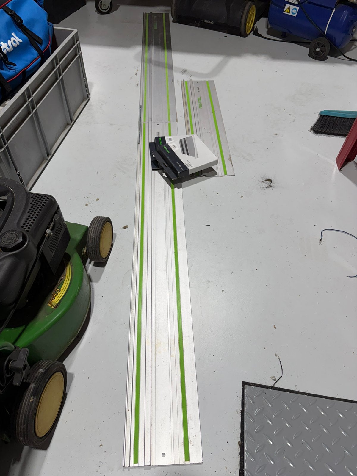 2x FS 1400/2 en 1x FS 800/2 Zaaglineaal, Ophalen, Gebruikt