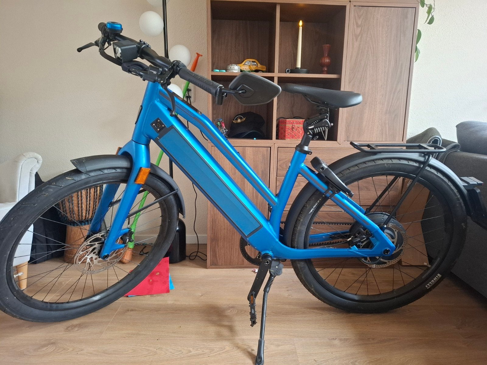 Stromer ST2 Speed Pedelec, Blauw, Dames, Maat M, 983 Wh, Zo goed als nieuw, 50 tot 53 cm, Schijfrem, Ophalen