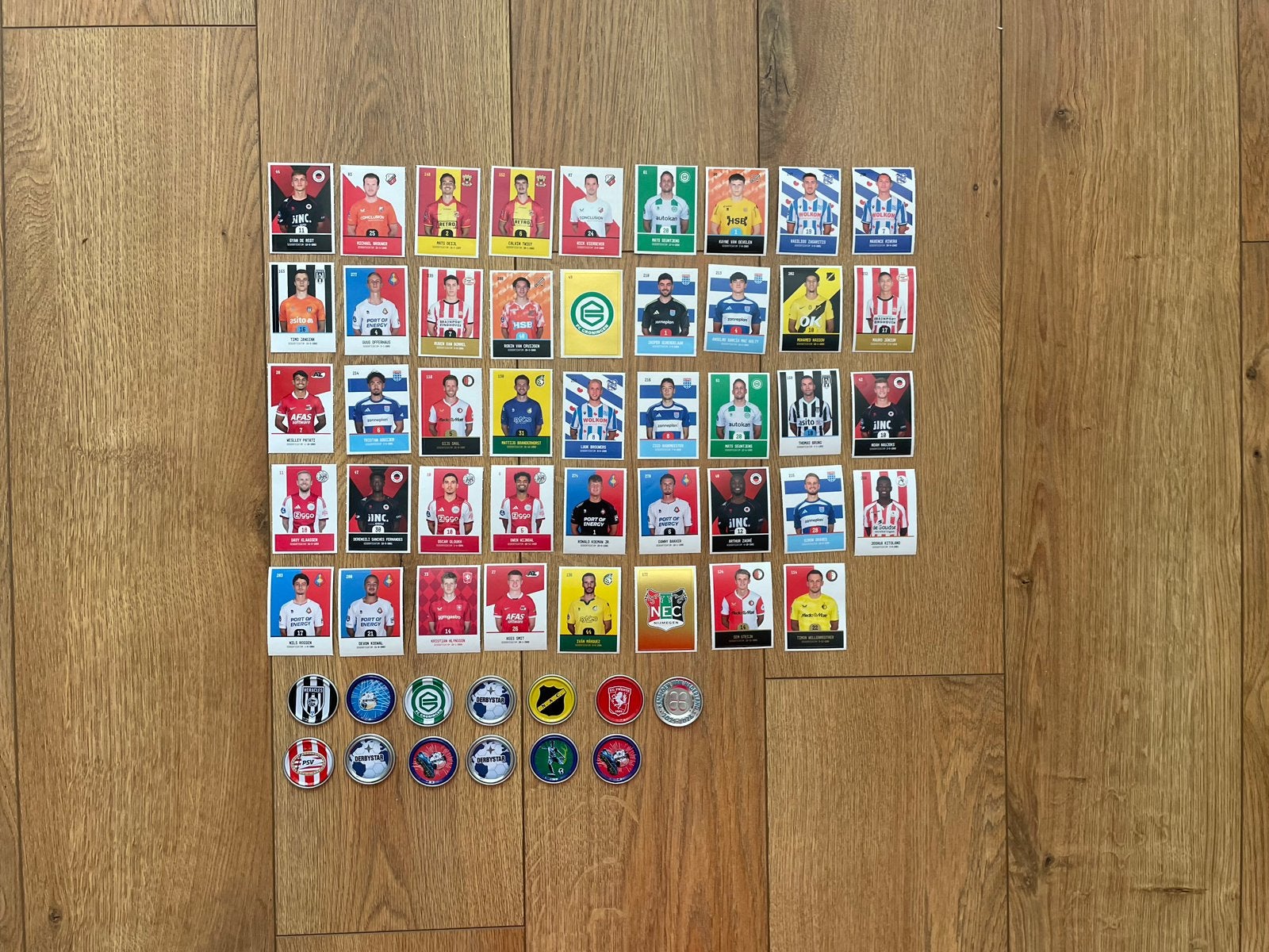 Plus voetbalplaatjes en Cluppies, Ophalen of Verzenden, Zo goed als nieuw, Poster, Plaatje of Sticker